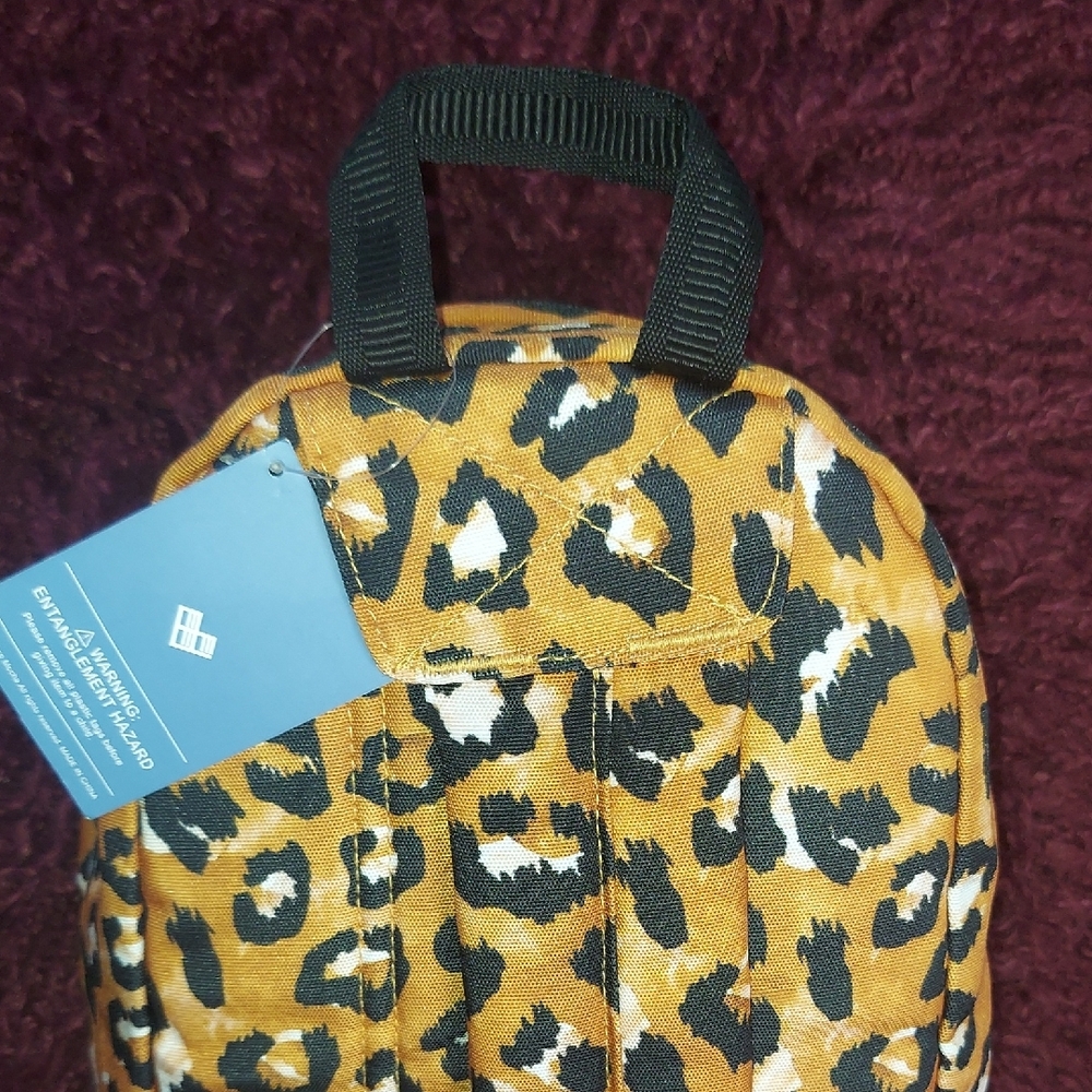 Leopard Print Backpack - Picture 11 of 15